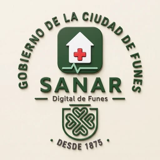 Sello de SANAR, Gobierno de la Ciudad de Funes